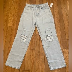 Pacsun High Rise Straight Denim